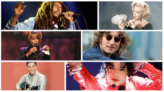 2023'ün en çok kazanan ölü ünlüleri