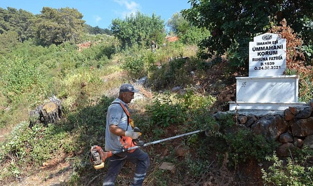 Alanya Cikcilli Mezarlığı'nın kapasitesi artırılıyor