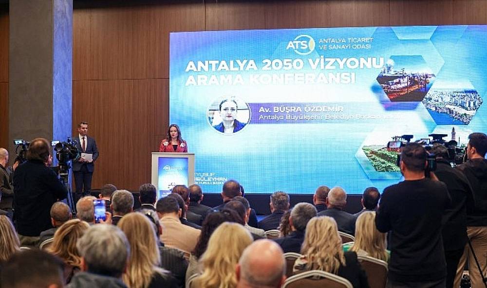 Büşra Özdemir ATSO Arama Konferansı'na katıldı