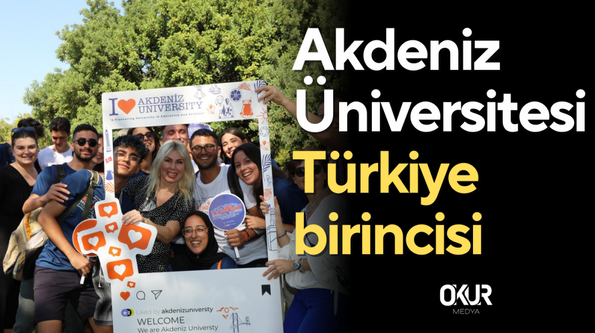 Akdeniz Üniversitesi  Türkiye birincisi