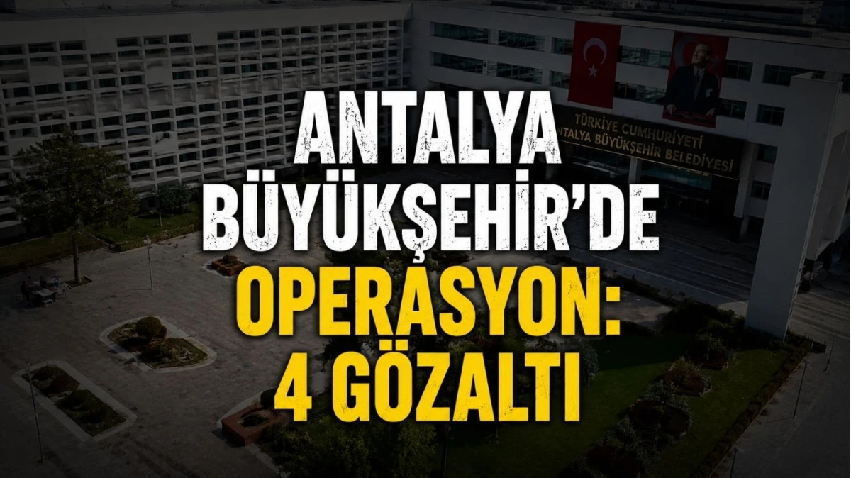 Antalya B&uuml;y&uuml;kşehir&rsquo;e soruşturmada yeni dalga