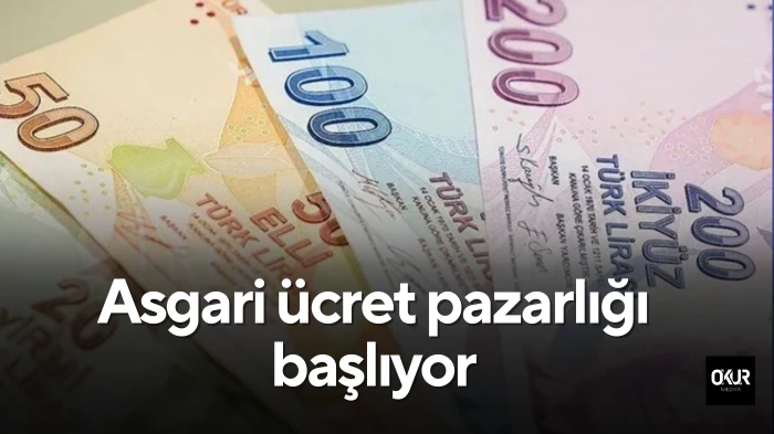 Asgari &uuml;cret pazarlığı başlıyor
