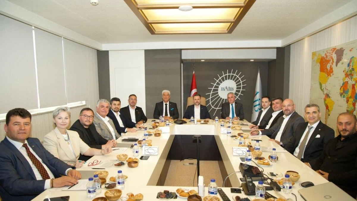 BAİB y&ouml;netimi ilk toplantıda yol haritasını belirledi