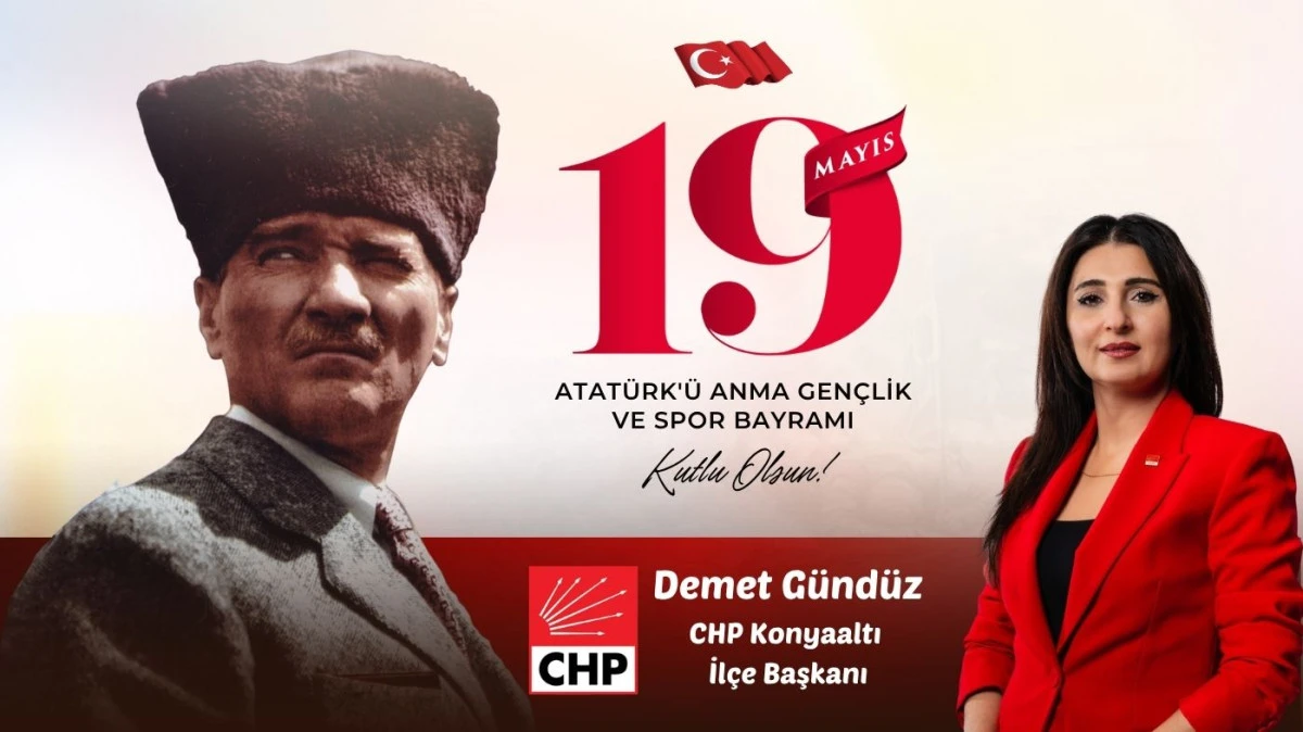 Demet G&uuml;nd&uuml;z: 19 Mayıs halkın &ouml;zg&uuml;rl&uuml;k m&uuml;cadelesinin simgesidir