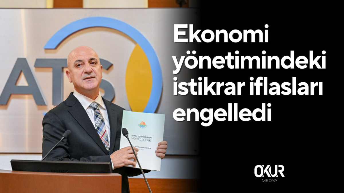 Ekonomi yönetimindeki istikrar iflasları engelledi