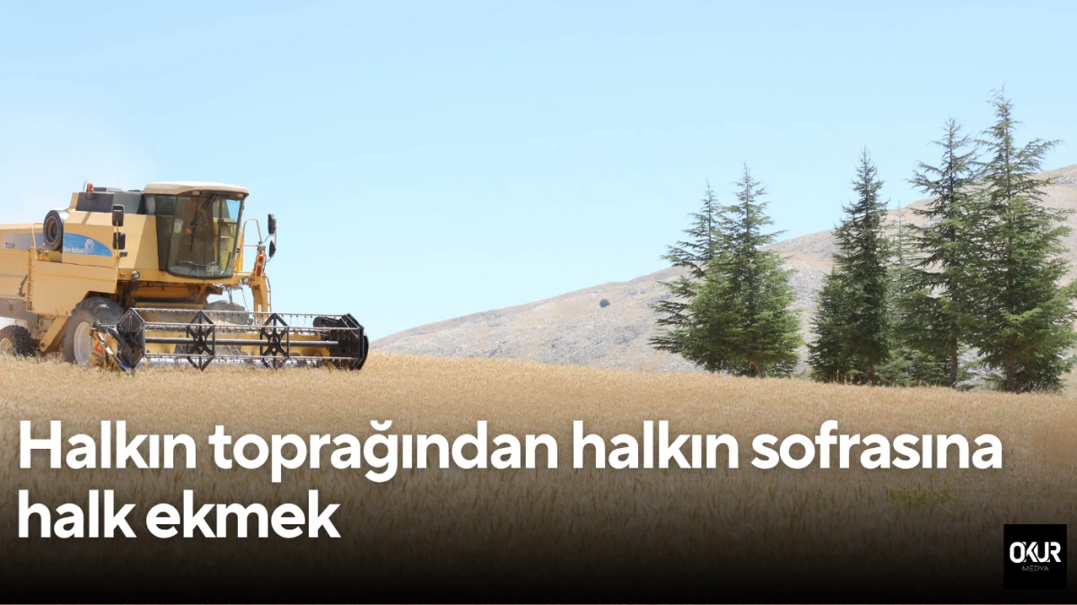 Halkın toprağından halkın sofrasına halk ekmek 