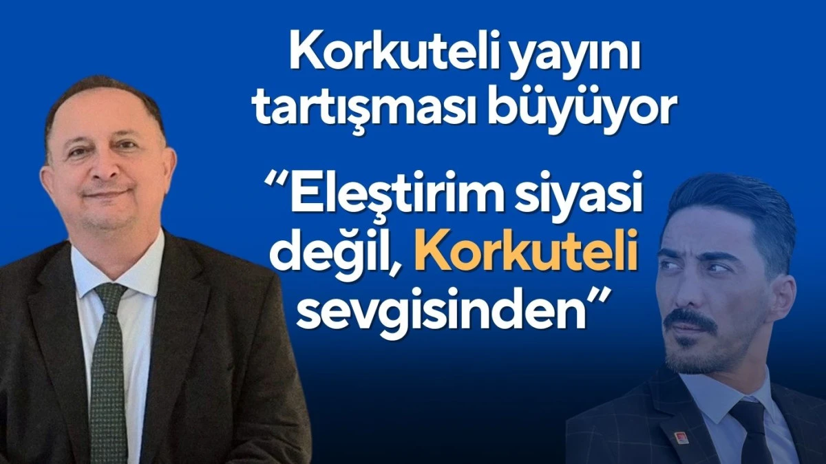 Korkuteli yayını tartışması b&uuml;y&uuml;yor! &Ouml;zbek&rsquo;ten CHP&rsquo;ye yanıt: &ldquo;Eleştirim siyasi değil, Korkuteli sevgisinden&rdquo;