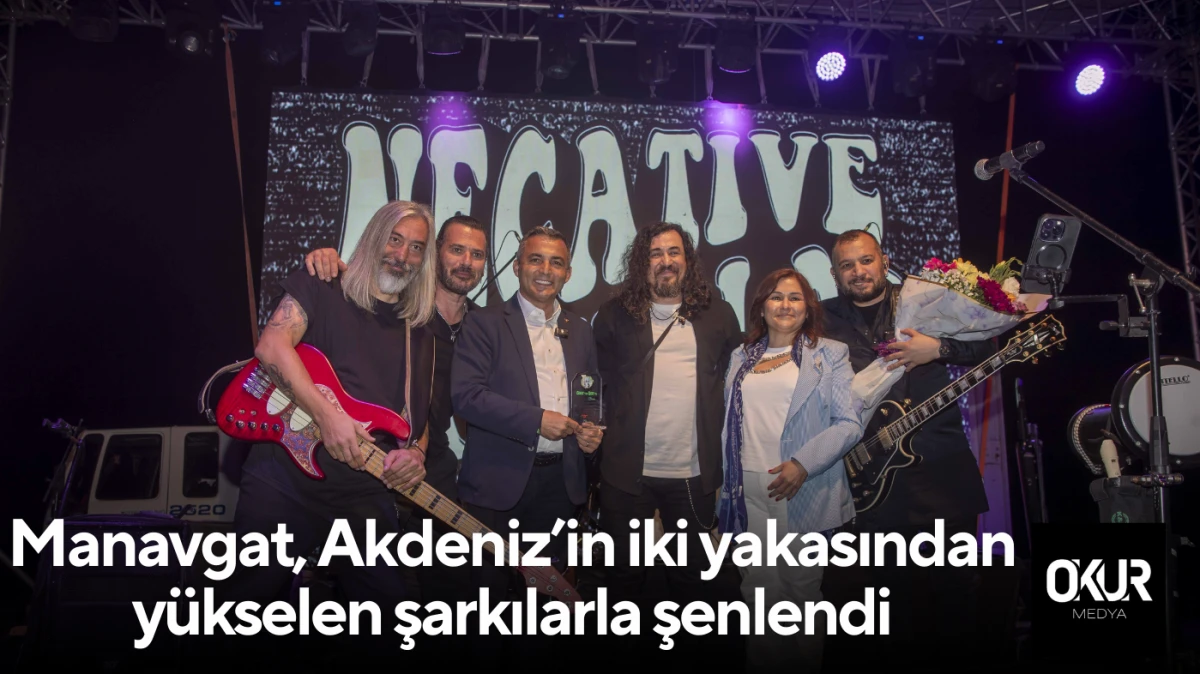 Manavgat, Akdeniz’in iki yakasından yükselen şarkılarla şenlendi
