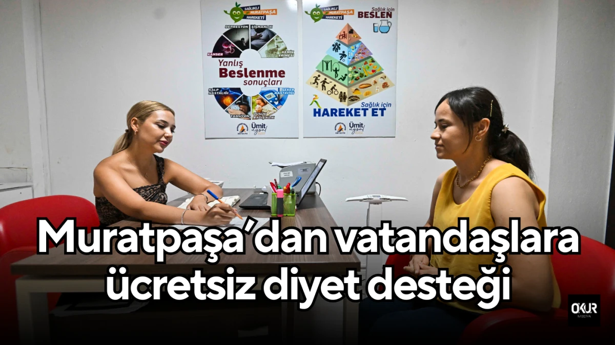 Muratpaşa’dan vatandaşlara ücretsiz diyet desteği