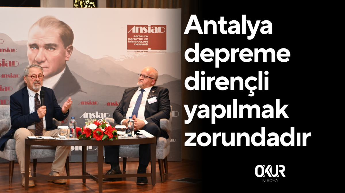 Prof. Dr. Naci Görür ANSİAD’ın konuğu oldu