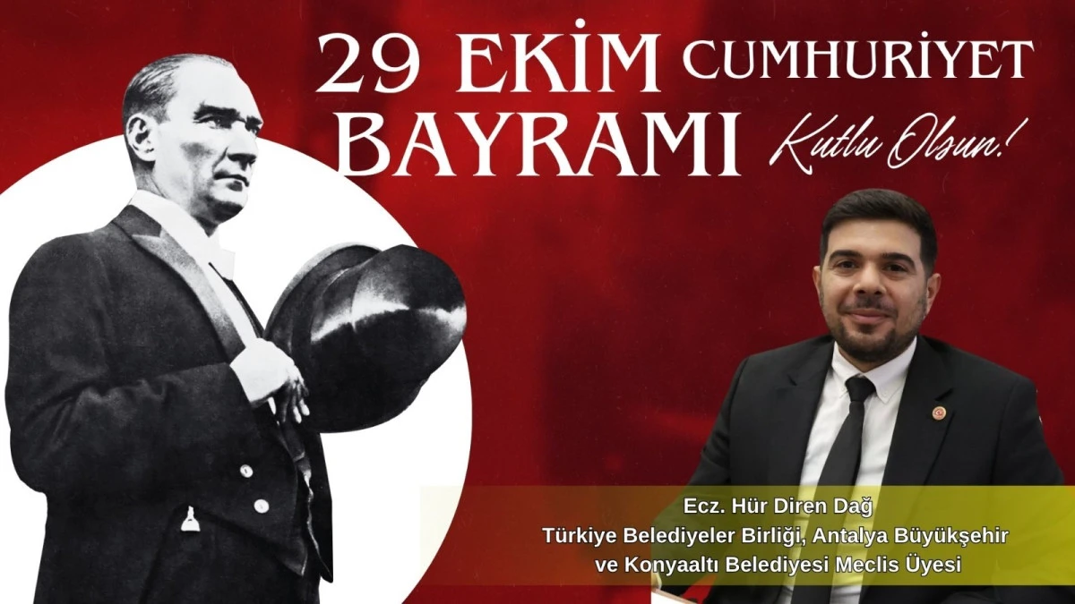 Türkiye Belediyeler Birliği, Antalya Büyükşehir ve Konyaaltı Belediyesi Meclis Üyesi Ecz. Hür Diren Dağ