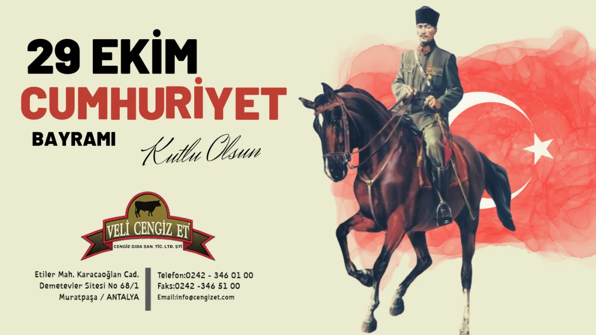 Veli Cengiz Et 29 Ekim Cumhuriyet Bayramı